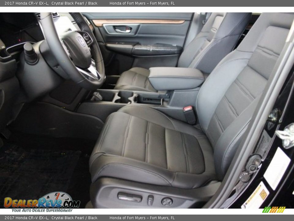 2017 Honda CR-V EX-L Crystal Black Pearl / Black Photo #10