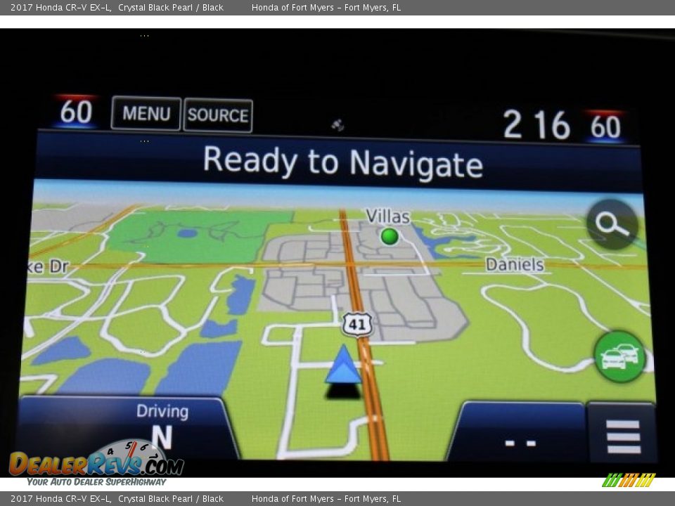 2017 Honda CR-V EX-L Crystal Black Pearl / Black Photo #19