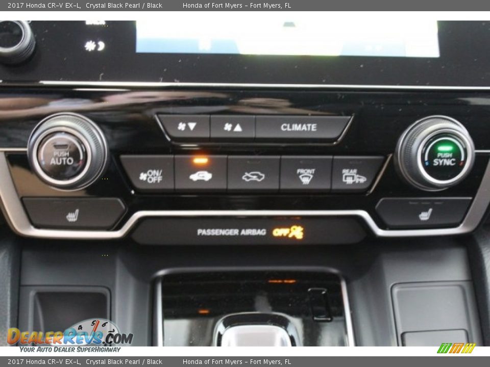 2017 Honda CR-V EX-L Crystal Black Pearl / Black Photo #21