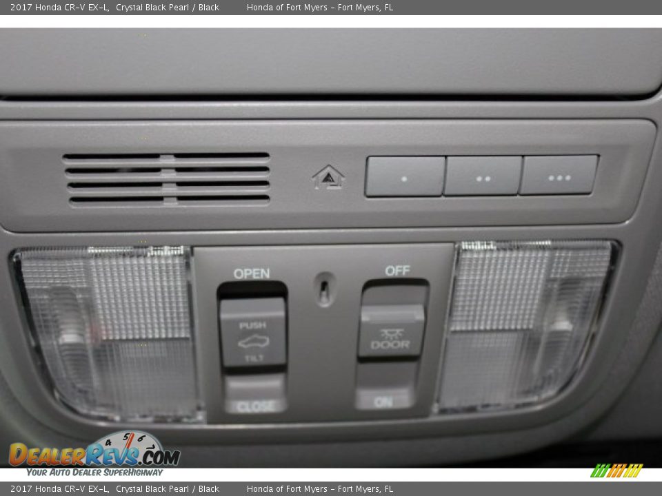 2017 Honda CR-V EX-L Crystal Black Pearl / Black Photo #24