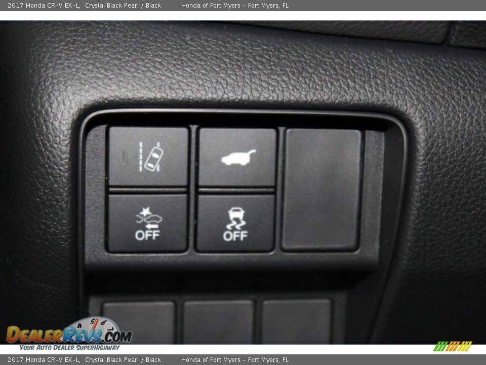 2017 Honda CR-V EX-L Crystal Black Pearl / Black Photo #26