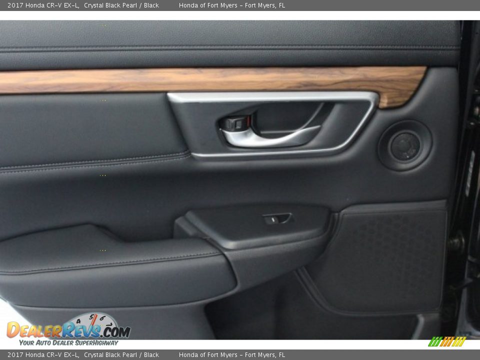 2017 Honda CR-V EX-L Crystal Black Pearl / Black Photo #27