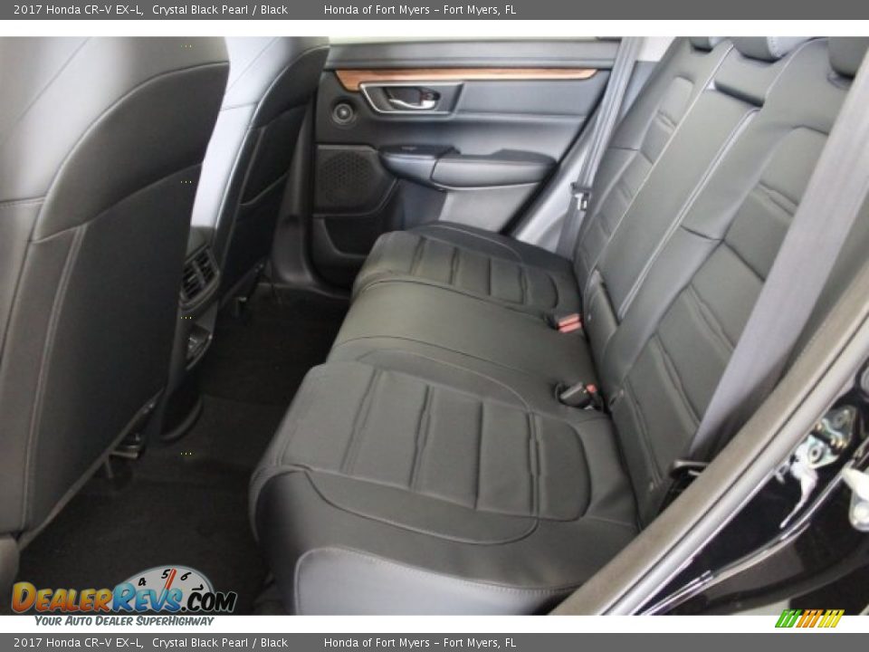 2017 Honda CR-V EX-L Crystal Black Pearl / Black Photo #28