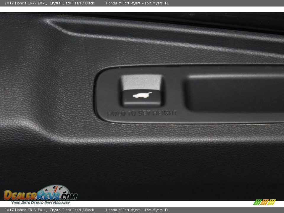 2017 Honda CR-V EX-L Crystal Black Pearl / Black Photo #30