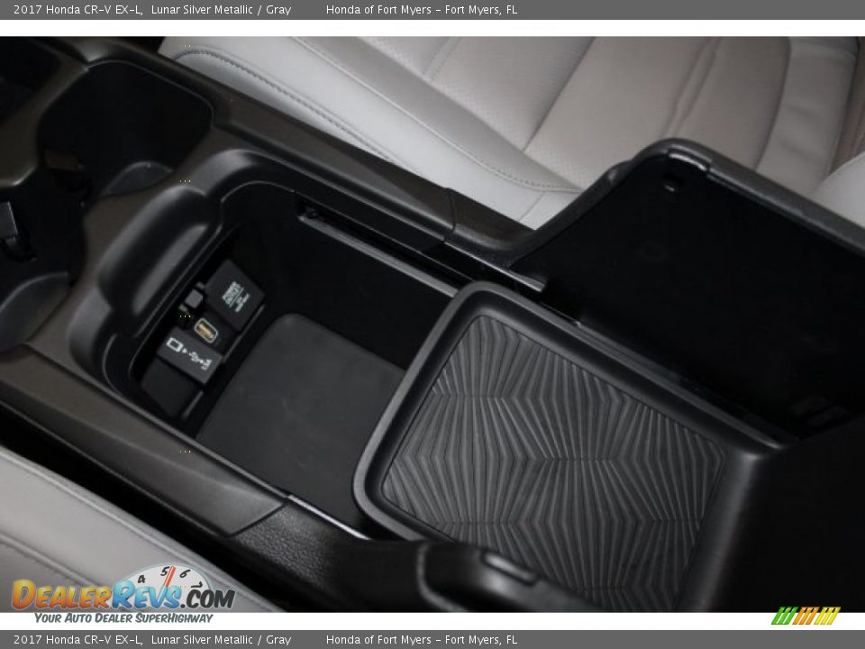 2017 Honda CR-V EX-L Lunar Silver Metallic / Gray Photo #21