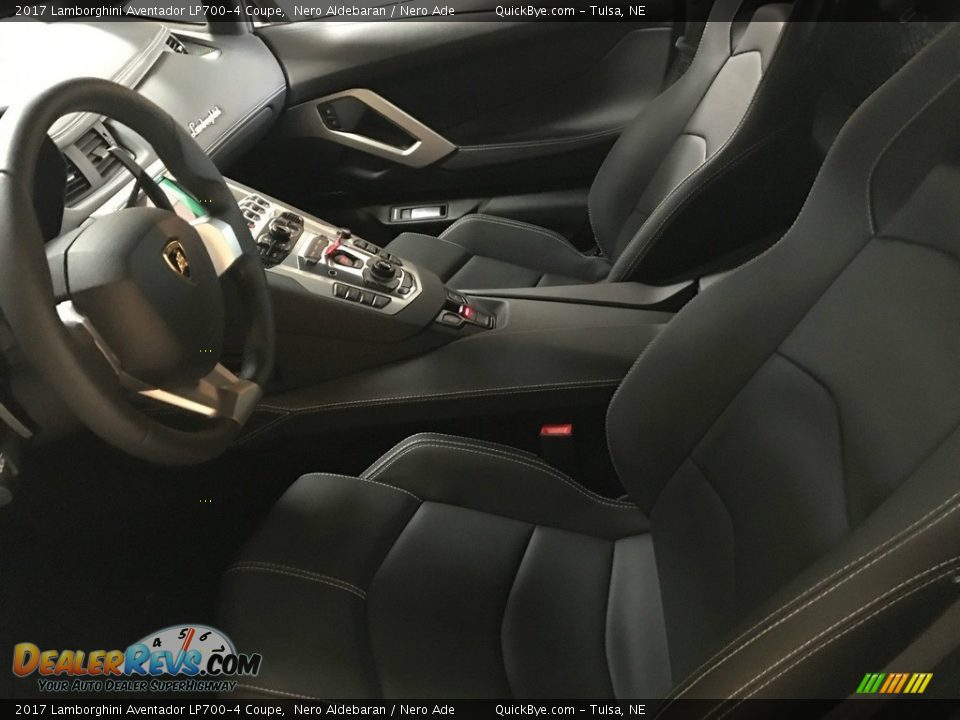 Front Seat of 2017 Lamborghini Aventador LP700-4 Coupe Photo #7