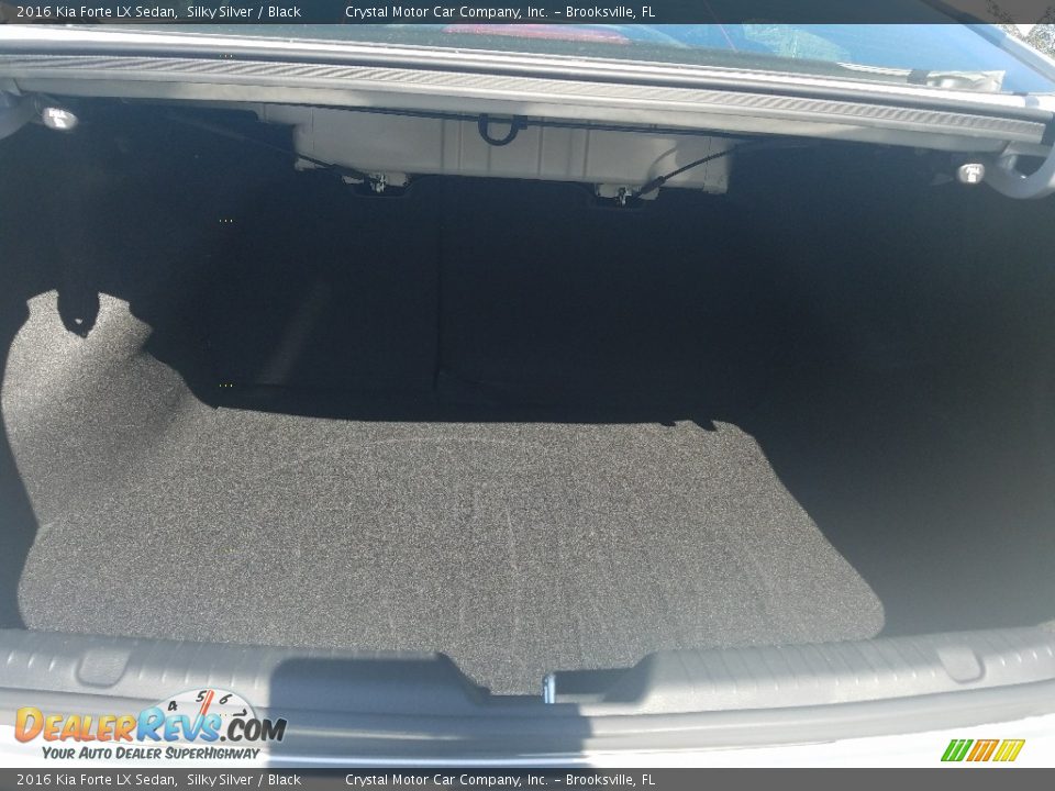 2016 Kia Forte LX Sedan Silky Silver / Black Photo #19