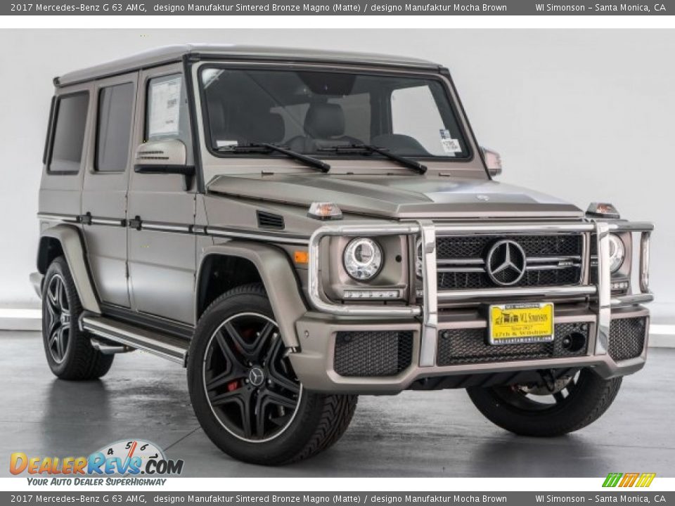 2017 Mercedes-Benz G 63 AMG designo Manufaktur Sintered Bronze Magno (Matte) / designo Manufaktur Mocha Brown Photo #12