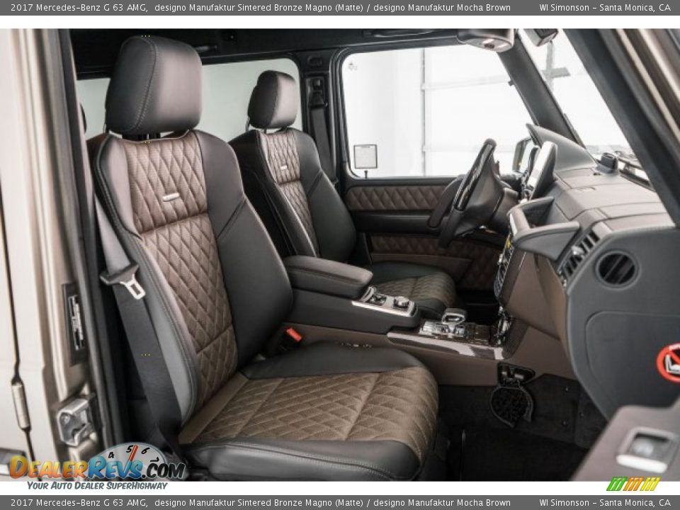 2017 Mercedes-Benz G 63 AMG designo Manufaktur Sintered Bronze Magno (Matte) / designo Manufaktur Mocha Brown Photo #13