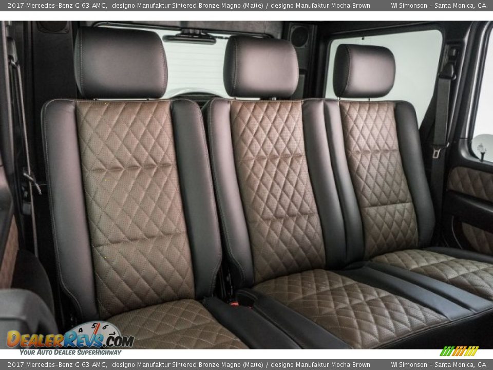 2017 Mercedes-Benz G 63 AMG designo Manufaktur Sintered Bronze Magno (Matte) / designo Manufaktur Mocha Brown Photo #14