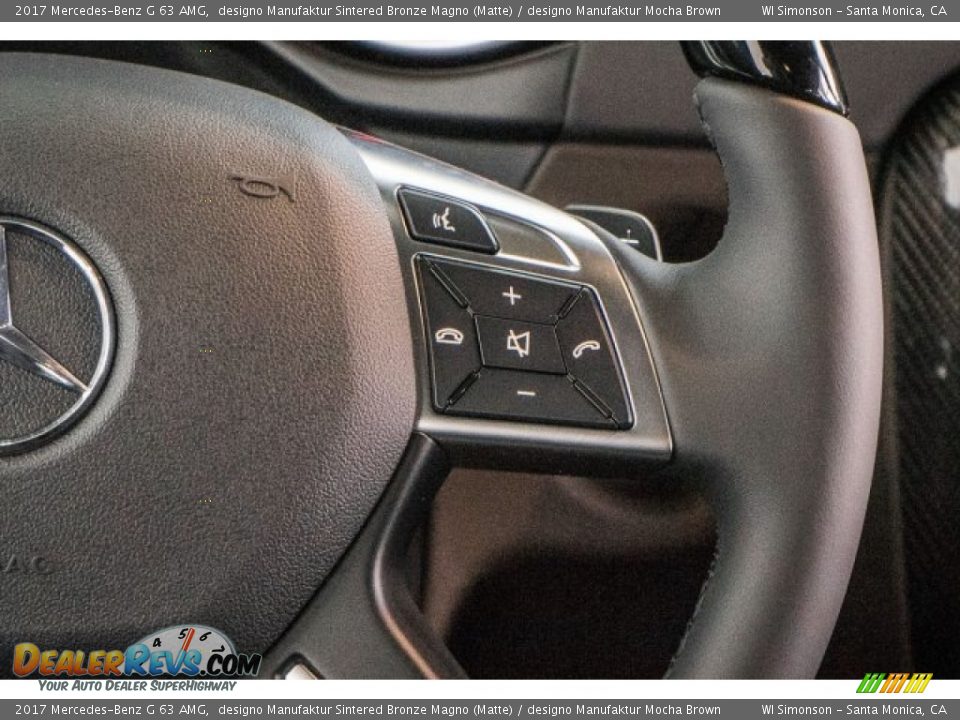 2017 Mercedes-Benz G 63 AMG designo Manufaktur Sintered Bronze Magno (Matte) / designo Manufaktur Mocha Brown Photo #16