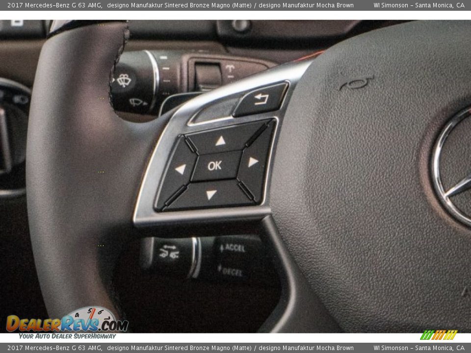 2017 Mercedes-Benz G 63 AMG designo Manufaktur Sintered Bronze Magno (Matte) / designo Manufaktur Mocha Brown Photo #17