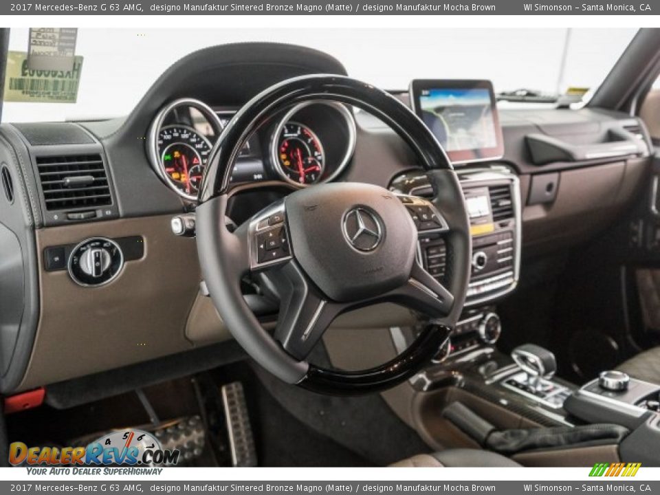2017 Mercedes-Benz G 63 AMG designo Manufaktur Sintered Bronze Magno (Matte) / designo Manufaktur Mocha Brown Photo #19
