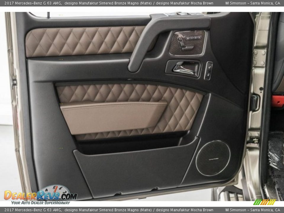2017 Mercedes-Benz G 63 AMG designo Manufaktur Sintered Bronze Magno (Matte) / designo Manufaktur Mocha Brown Photo #22