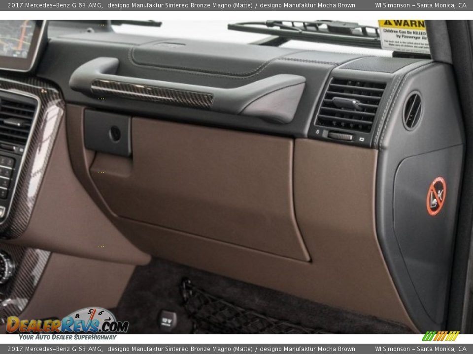 2017 Mercedes-Benz G 63 AMG designo Manufaktur Sintered Bronze Magno (Matte) / designo Manufaktur Mocha Brown Photo #23