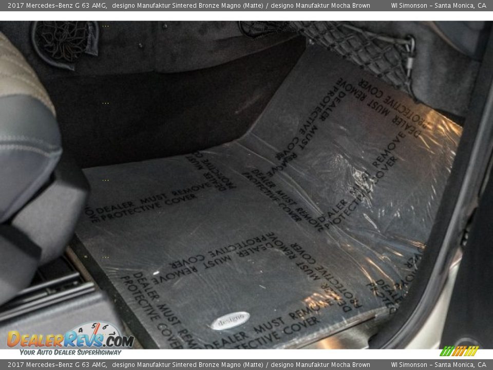 2017 Mercedes-Benz G 63 AMG designo Manufaktur Sintered Bronze Magno (Matte) / designo Manufaktur Mocha Brown Photo #24