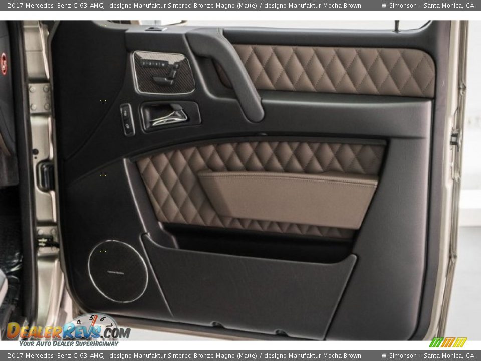2017 Mercedes-Benz G 63 AMG designo Manufaktur Sintered Bronze Magno (Matte) / designo Manufaktur Mocha Brown Photo #25