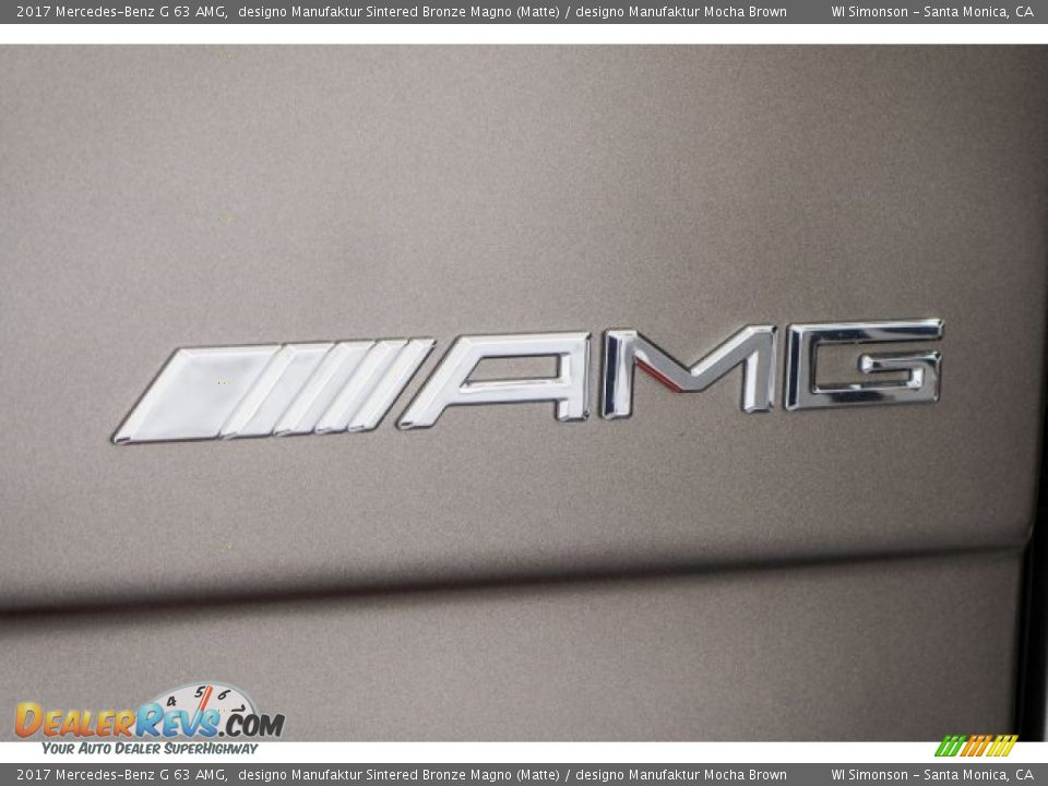 2017 Mercedes-Benz G 63 AMG designo Manufaktur Sintered Bronze Magno (Matte) / designo Manufaktur Mocha Brown Photo #29
