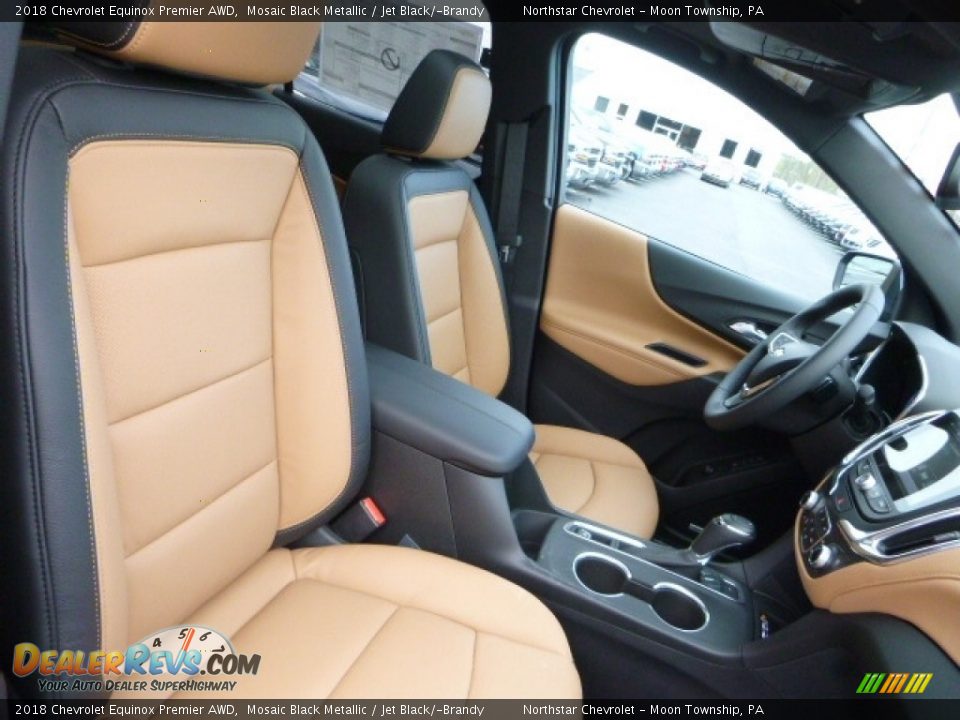 Front Seat of 2018 Chevrolet Equinox Premier AWD Photo #10