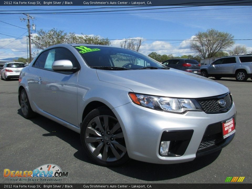 2012 Kia Forte Koup SX Bright Silver / Black Photo #1