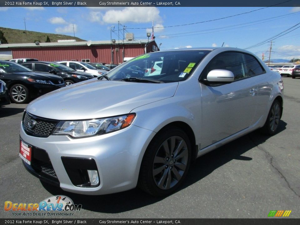 2012 Kia Forte Koup SX Bright Silver / Black Photo #3