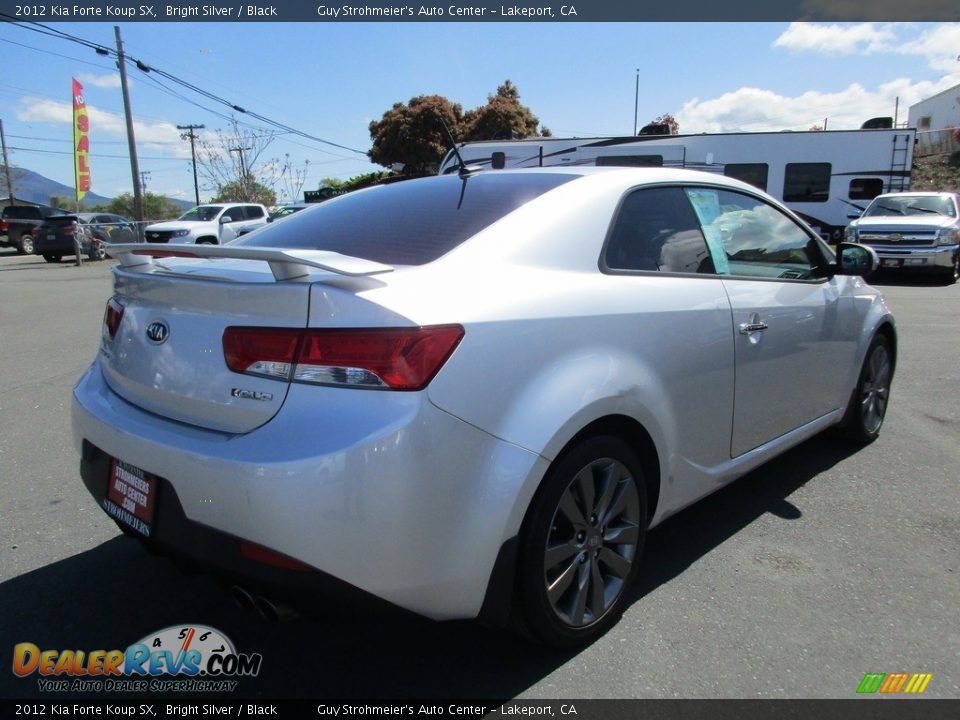 2012 Kia Forte Koup SX Bright Silver / Black Photo #7