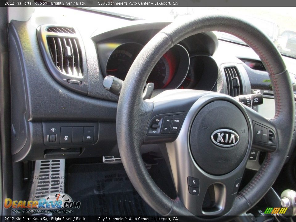 2012 Kia Forte Koup SX Bright Silver / Black Photo #11