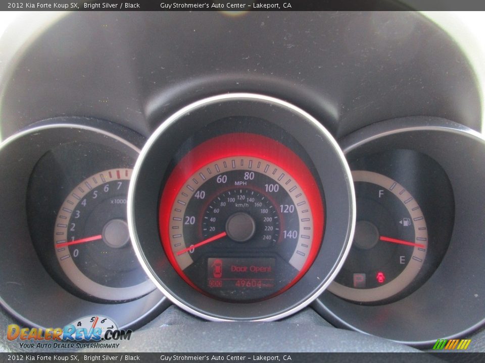 2012 Kia Forte Koup SX Bright Silver / Black Photo #12