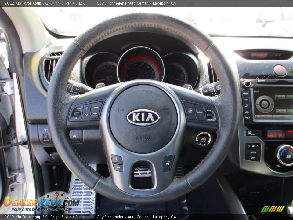 2012 Kia Forte Koup SX Bright Silver / Black Photo #13