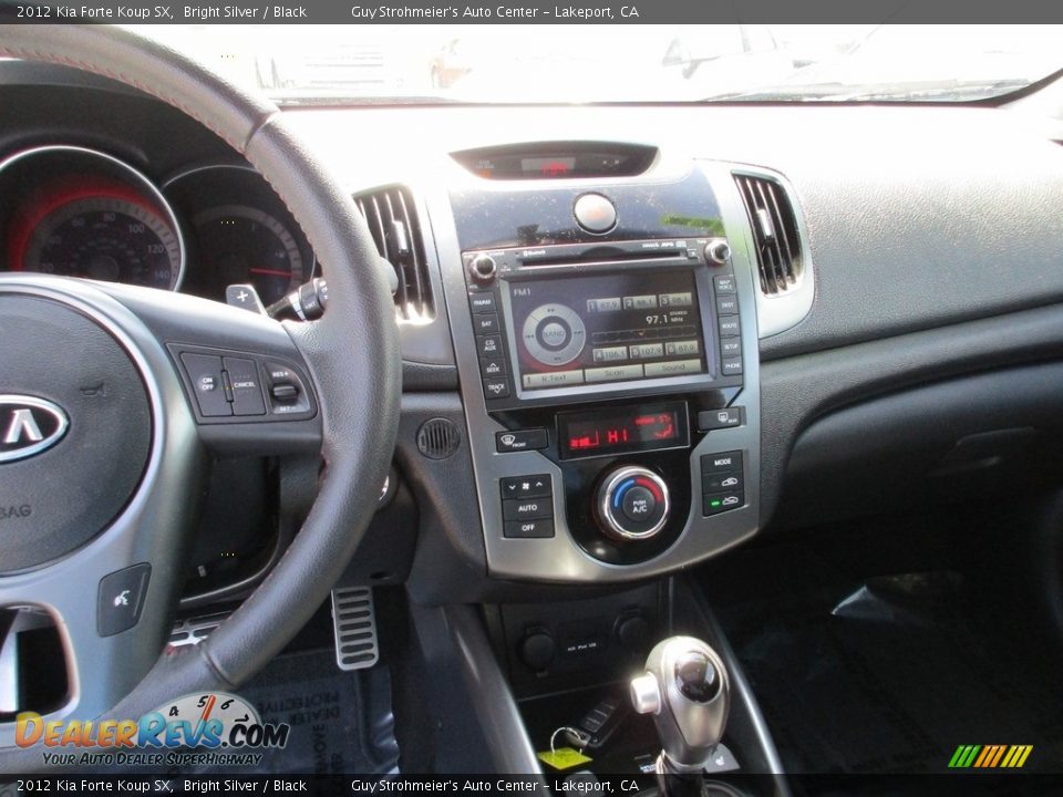 2012 Kia Forte Koup SX Bright Silver / Black Photo #14