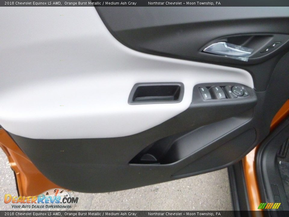 2018 Chevrolet Equinox LS AWD Orange Burst Metallic / Medium Ash Gray Photo #16