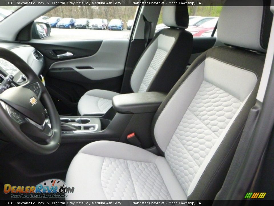 Front Seat of 2018 Chevrolet Equinox LS Photo #15