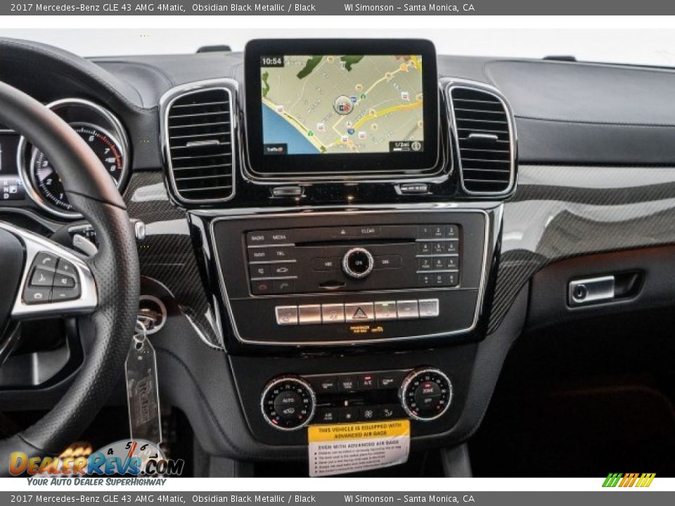 Controls of 2017 Mercedes-Benz GLE 43 AMG 4Matic Photo #8