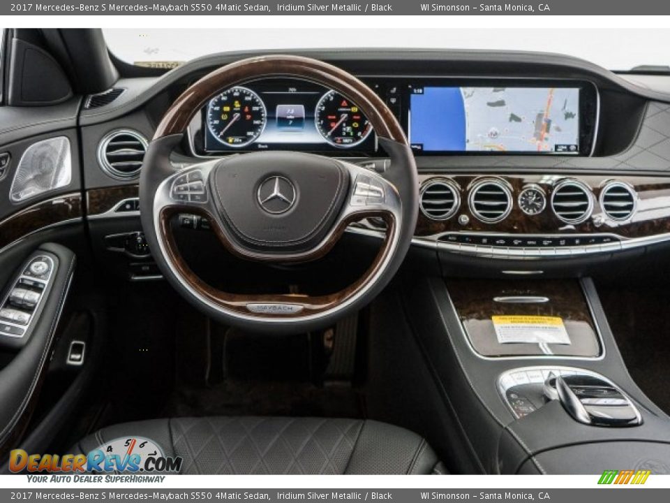 Dashboard of 2017 Mercedes-Benz S Mercedes-Maybach S550 4Matic Sedan Photo #4