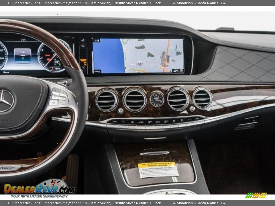 Controls of 2017 Mercedes-Benz S Mercedes-Maybach S550 4Matic Sedan Photo #5