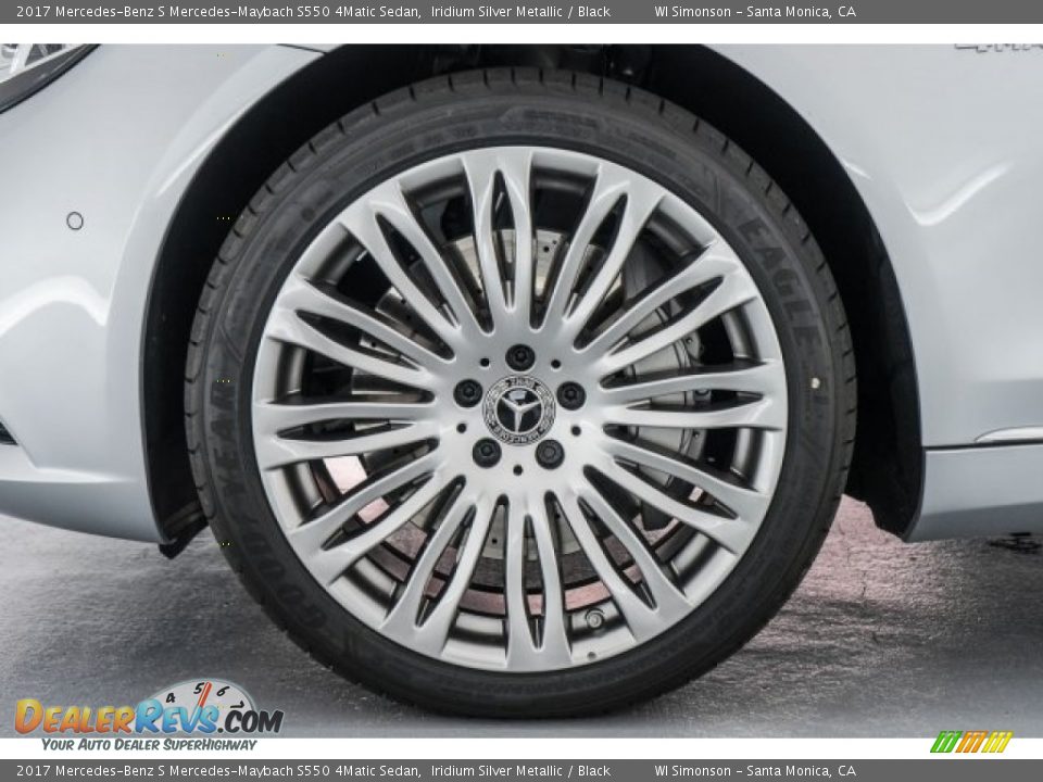2017 Mercedes-Benz S Mercedes-Maybach S550 4Matic Sedan Wheel Photo #8