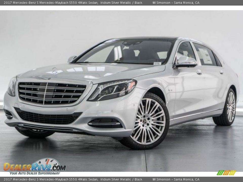 Iridium Silver Metallic 2017 Mercedes-Benz S Mercedes-Maybach S550 4Matic Sedan Photo #14