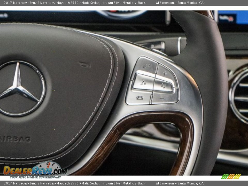 Controls of 2017 Mercedes-Benz S Mercedes-Maybach S550 4Matic Sedan Photo #15