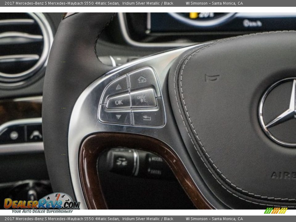 Controls of 2017 Mercedes-Benz S Mercedes-Maybach S550 4Matic Sedan Photo #16