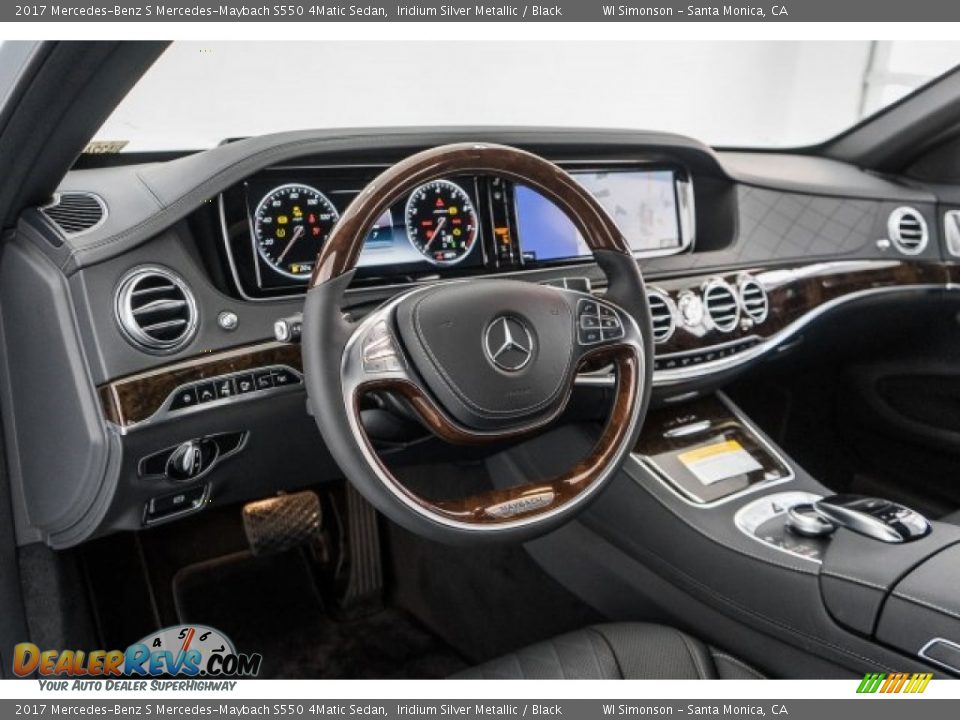 2017 Mercedes-Benz S Mercedes-Maybach S550 4Matic Sedan Steering Wheel Photo #18