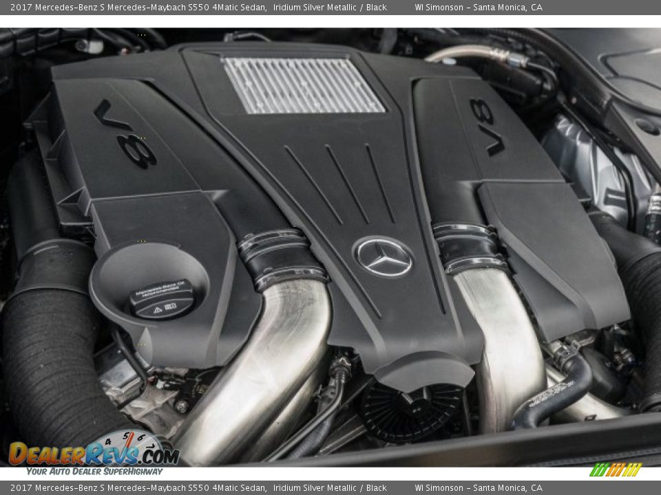 2017 Mercedes-Benz S Mercedes-Maybach S550 4Matic Sedan 4.7 Liter DI biturbo DOHC 32-Valve VVT V8 Engine Photo #25