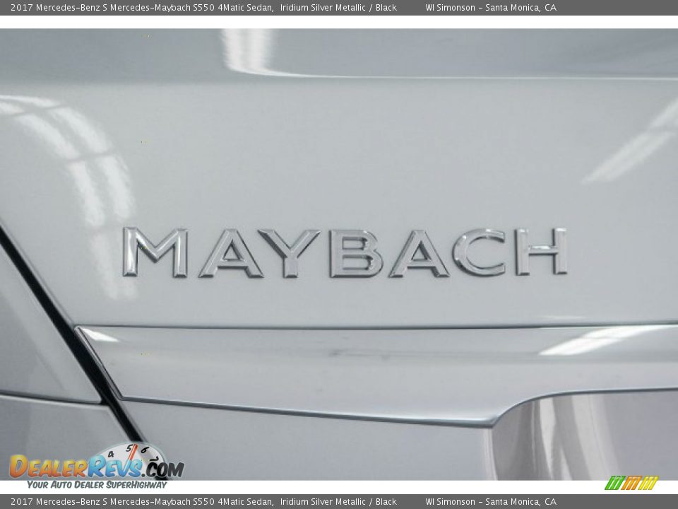 2017 Mercedes-Benz S Mercedes-Maybach S550 4Matic Sedan Logo Photo #28