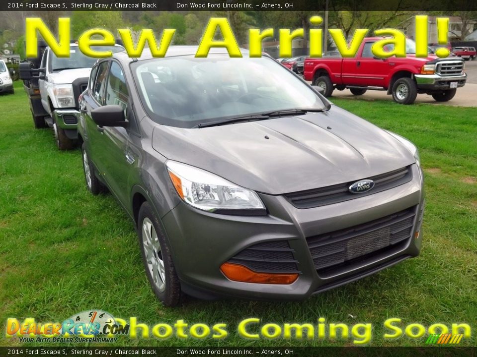2014 Ford Escape S Sterling Gray / Charcoal Black Photo #1