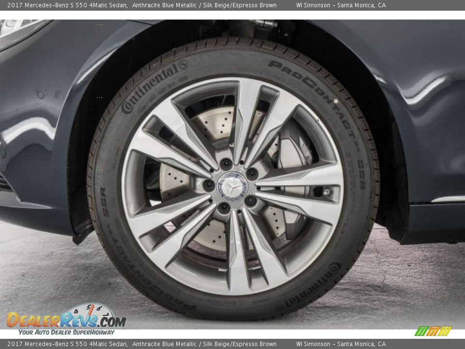 2017 Mercedes-Benz S 550 4Matic Sedan Wheel Photo #10