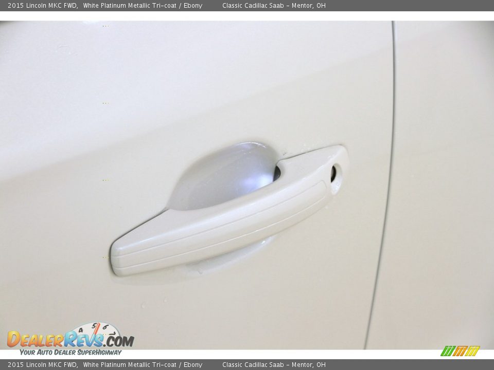 2015 Lincoln MKC FWD White Platinum Metallic Tri-coat / Ebony Photo #5