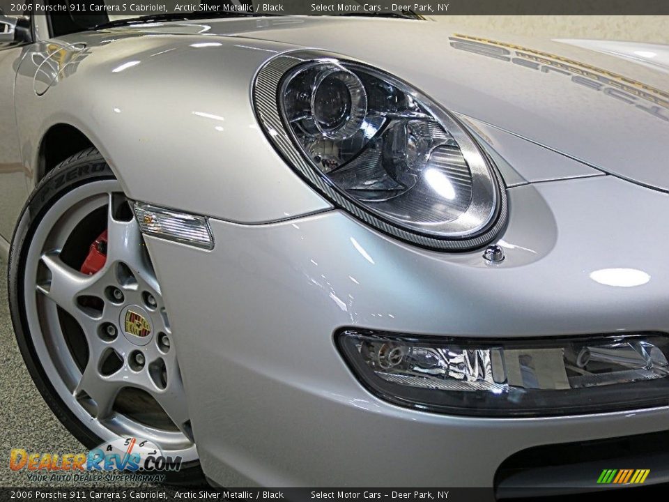 2006 Porsche 911 Carrera S Cabriolet Arctic Silver Metallic / Black Photo #12