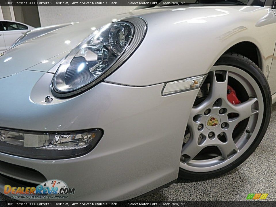 2006 Porsche 911 Carrera S Cabriolet Arctic Silver Metallic / Black Photo #13