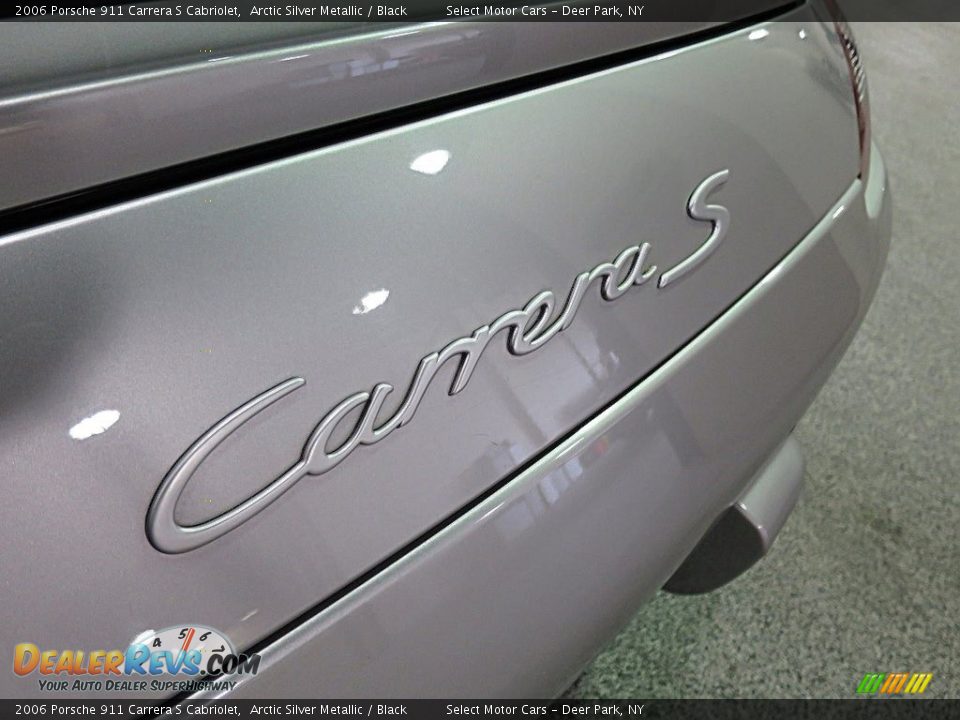 2006 Porsche 911 Carrera S Cabriolet Arctic Silver Metallic / Black Photo #14