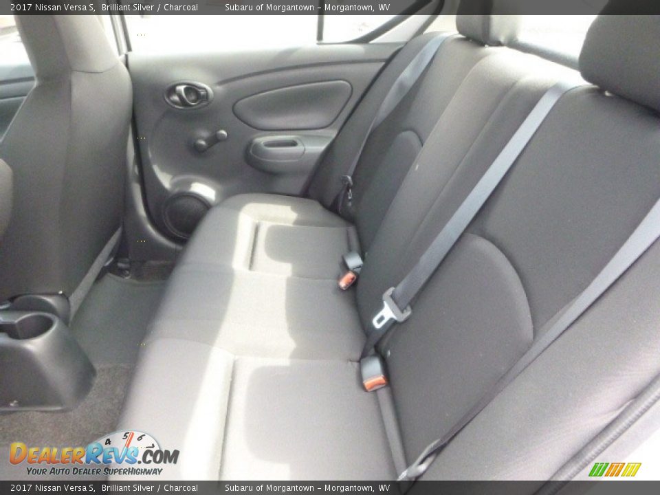 2017 Nissan Versa S Brilliant Silver / Charcoal Photo #6