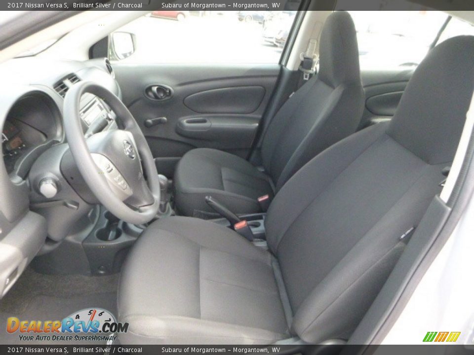 2017 Nissan Versa S Brilliant Silver / Charcoal Photo #15